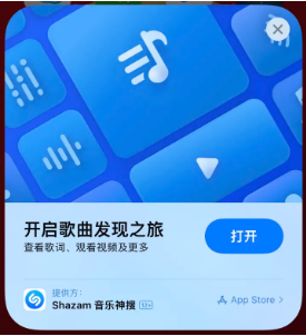 河池苹果14维修站分享iPhone14音乐识别功能使用方法 