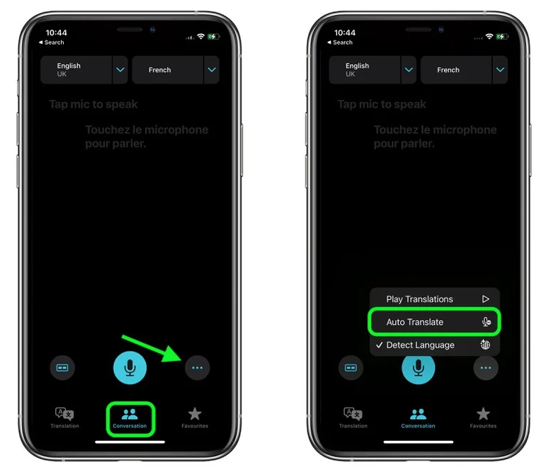 河池苹果手机维修分享iOS 15 “翻译” App 新改进 